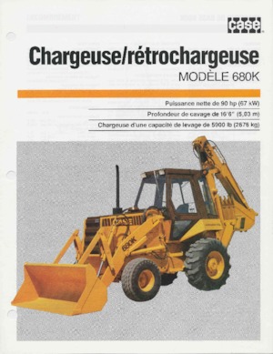 Backhoe Loaders Case 680 K
