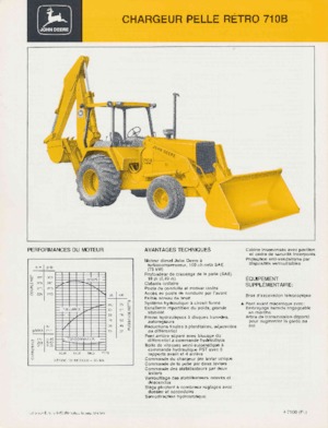 Backhoe Loaders John Deere Construction 710 B