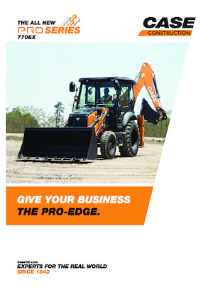 Backhoe Loaders Case 770EX