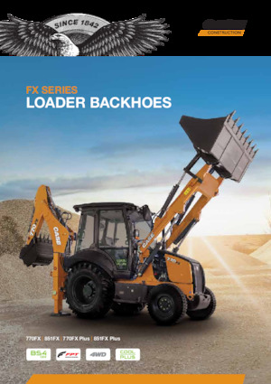 Backhoe Loaders Case 770FX+