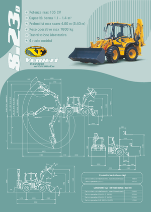Backhoe Loaders Venieri 8.23 D