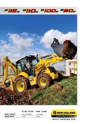 Backhoe Loaders New Holland B100B
