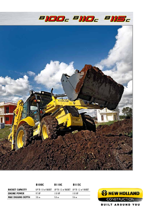 Backhoe Loaders New Holland B110C TC