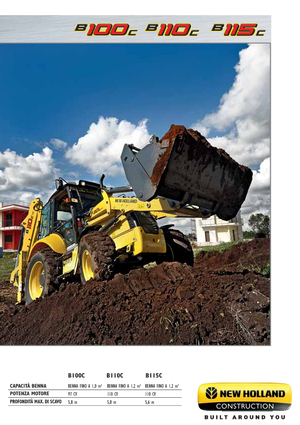 Backhoe Loaders New Holland B110C TC