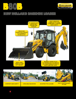Backhoe Loaders New Holland B80B
