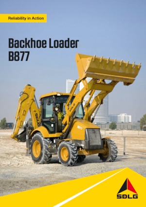 Backhoe Loaders SDLG B877