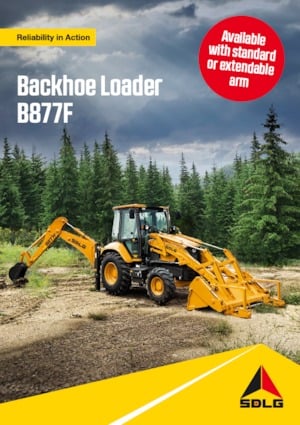 Backhoe Loaders SDLG B877F