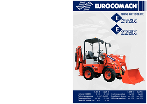 Backhoe Loaders Eurocomach E 215 K