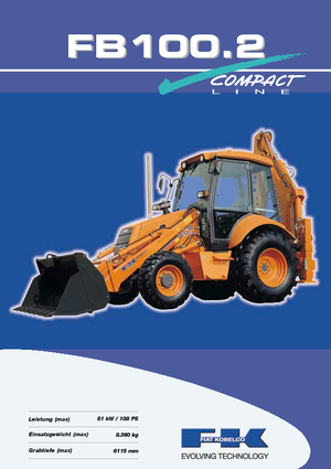 Backhoe Loaders Fiat Kobelco FB 100.2
