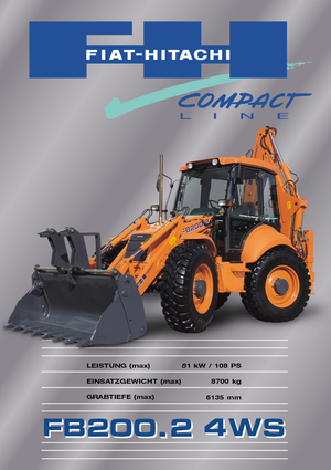 Backhoe Loaders Fiat-Hitachi FB 200.2