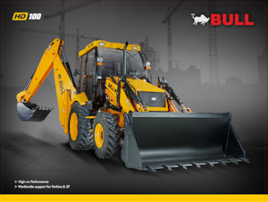 Backhoe Loaders Bull HD100 4WD