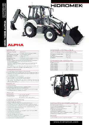 Backhoe Loaders Hidromek HMK 102 B Alpha