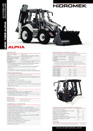 Backhoe Loaders Hidromek HMK 102 B Alpha