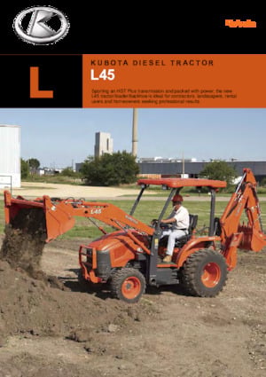 Backhoe Loaders Kubota L 45