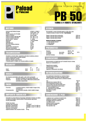 Iş makineleri Palazzani PB 50.2