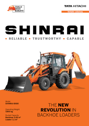 Backhoe Loaders Hitachi Shinrai