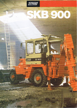 Iş makineleri Terex-Schaeff SKB 900