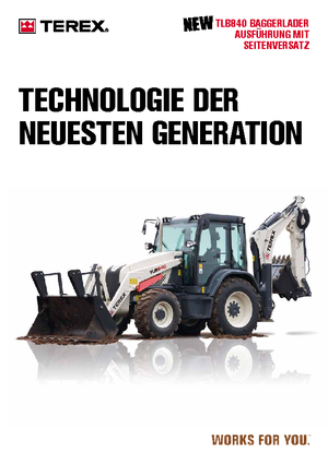 Backhoe Loaders Terex TLB 840