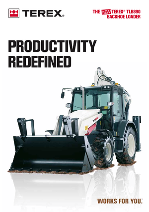 Backhoe Loaders Terex TLB 890