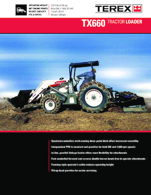 Iş makineleri Terex TX660