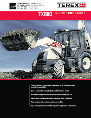 Backhoe Loaders Terex TX860 B