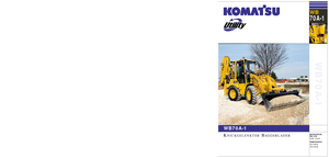 Backhoe Loaders Komatsu WB70A-1