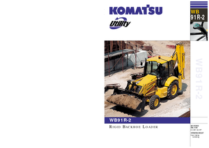 Backhoe Loaders Komatsu WB91R-2