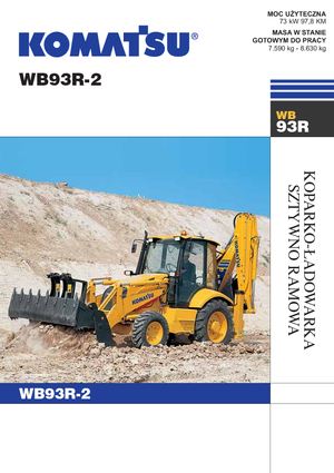 Backhoe Loaders Komatsu WB93R-2