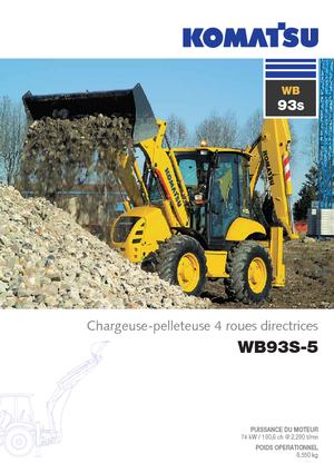 Iş makineleri Komatsu WB93S-5E0