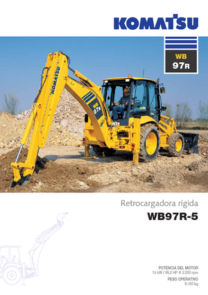 Backhoe Loaders Komatsu WB97R-5E0
