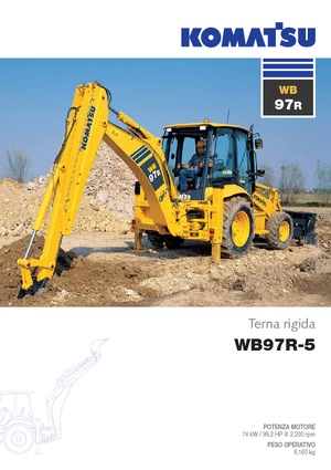 Backhoe Loaders Komatsu WB97R-5E0