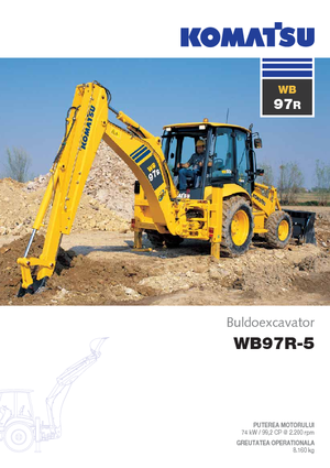 Backhoe Loaders Komatsu WB97R-5E0