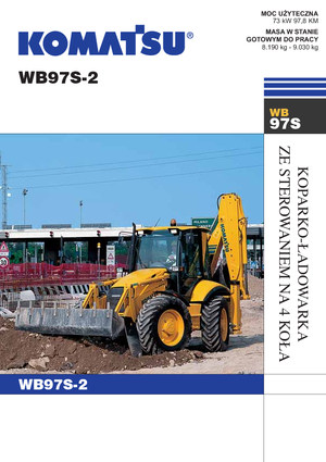 Backhoe Loaders Komatsu WB97S-2
