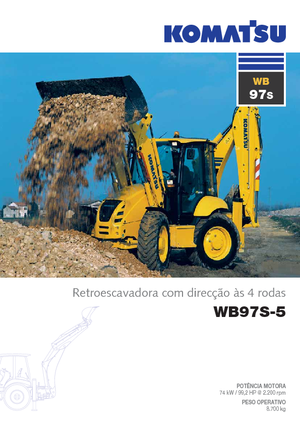 Backhoe Loaders Komatsu WB97S-5E0