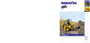 Backhoe Loaders Komatsu WB98A-2