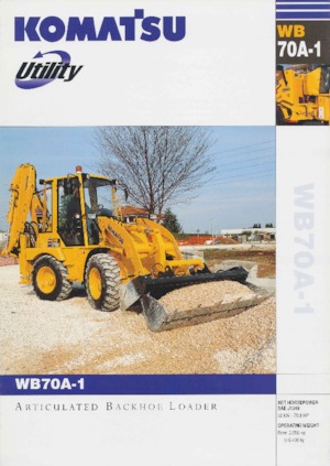 Backhoe Loaders Komatsu WB70A-1