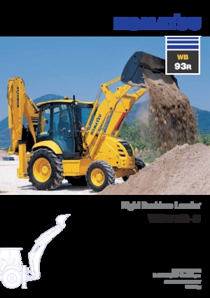 Backhoe Loaders Komatsu WB93R-5 