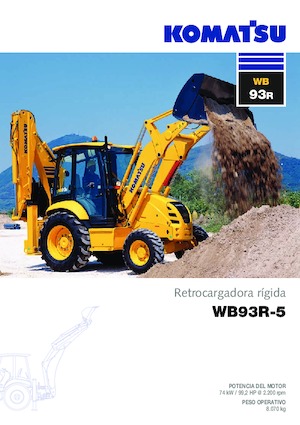 Backhoe Loaders Komatsu WB93R-5 