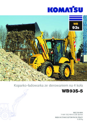 Backhoe Loaders Komatsu WB93S-5 
