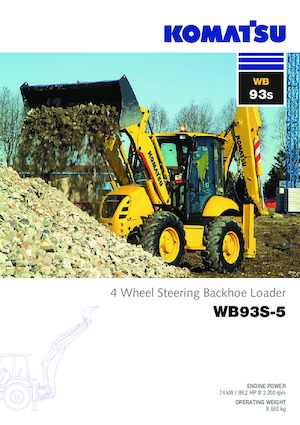Iş makineleri Komatsu WB93S-8