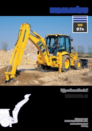 Backhoe Loaders Komatsu WB97R-5 