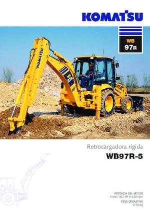 Backhoe Loaders Komatsu WB97R-5 