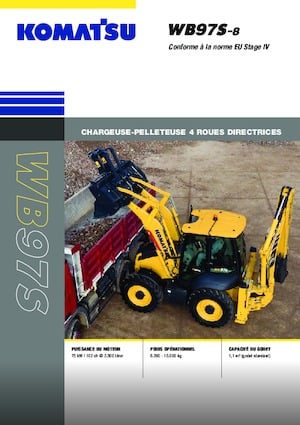 Backhoe Loaders Komatsu WB97S-8E0