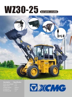 Backhoe Loaders XCMG WZ30-25