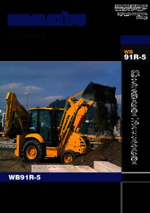 Backhoe Loaders Komatsu WB91R-5
