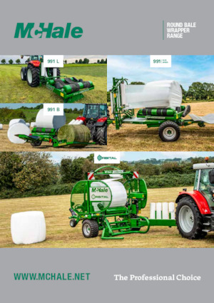 Baler wrapper McHale 991 TBER