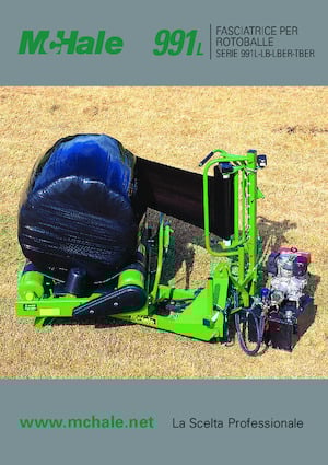 Baler wrapper McHale 991 TBER