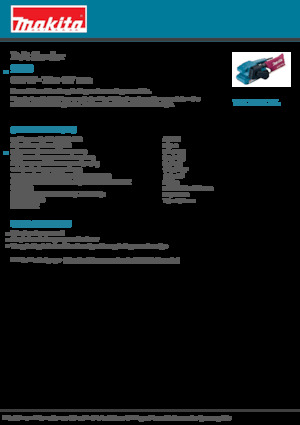 Kemer zımpara makineleri Makita 9910