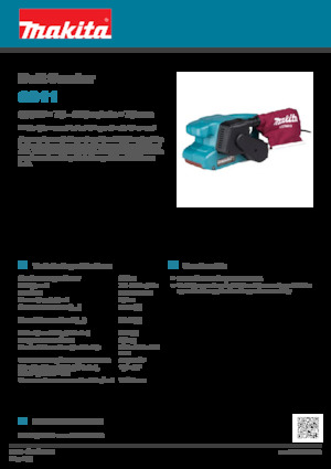 Belt Sanders Makita 9911