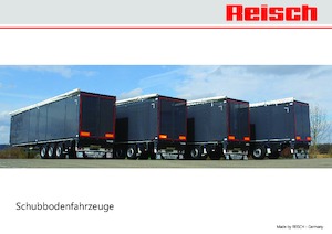Kasalı yarı römorklar Reisch RSBS-3-09